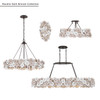 Metropolitan - N1528-860 - Eight Light Pendant - Ravelin - Dark Bronze