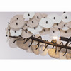 Metropolitan - N1526-860 - Four Light Linear Chandelier - Ravelin - Dark Bronze