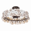 Metropolitan - N1525-860 - Five Light Semi-Flush Mount - Ravelin - Dark Bronze