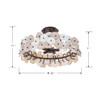 Metropolitan - N1525-860 - Five Light Semi-Flush Mount - Ravelin - Dark Bronze