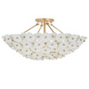 Metropolitan - N1824-732 - Four Light Semi Flush Mount - Coastlyn - Legacy Brass