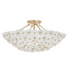 Metropolitan - N1824-732 - Four Light Semi Flush Mount - Coastlyn - Legacy Brass