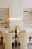 Metropolitan - N5626-732 - Six Light Linear Chandelier - Jaxen - Legacy Brass