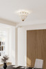 Metropolitan - N5624-732 - Three Light Semi-Flush Mount - Jaxen - Legacy Brass