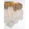 Metropolitan - N3675-732 - Five Light Flush Mount - Velisse - Legacy Brass