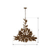 Metropolitan - N3528-736 - 11 Light Chandelier - Seraphine - Weathered Gold