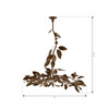 Metropolitan - N3527-736 - 11 Light Linear Chandelier - Seraphine - Weathered Gold