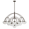 Metropolitan - N3509-860 - 19 Light Chandelier - Lenora - Dark Bronze