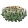 Metropolitan - N3477-G-732 - 11 Light Flush Mount - Verla Crest - Legacy Brass