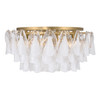 Metropolitan - N3477-732 - 11 Light Flush Mount - Verla Crest - Legacy Brass