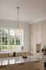Metropolitan - N3475-732 - Five Light Pendant - Verla Crest - Legacy Brass