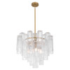 Metropolitan - N3148-732 - Nine Light Pendant - Torvento - Legacy Brass