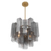 Metropolitan - N3146-GS-732 - Six Light Pendant - Torvento - Legacy Brass
