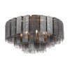 Metropolitan - N3145-GS-732 - Seven Light Flush Mount - Torvento - Legacy Brass