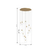 Metropolitan - N2379-732-L - LED Pendant - Briselle - Legacy Brass