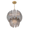 Metropolitan - N2246-GR-732 - Six Light Pendant - Marclaire - Legacy Brass