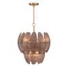 Metropolitan - N2246-BR-732 - Six Light Pendant - Marclaire - Legacy Brass