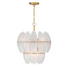 Metropolitan - N2246-732 - Six Light Pendant - Marclaire - Legacy Brass