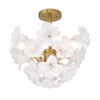 Metropolitan - N2224-732 - Three Light Semi-Flush Mount - Bloome - Legacy Brass