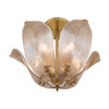 Metropolitan - N2214-A-732 - Five Light Semi-Flush Mount - Orchid - Legacy Brass