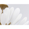 Metropolitan - N3424-870 - Four Light Semi-Flush Mount - Vellinor - Painted Legacy Brass