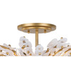 Metropolitan - N3406-870 - Six Light Semi-Flush Mount - Sorra - Painted Legacy Brass