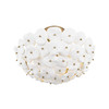 Metropolitan - N1823-732 - Three Light Semi-Flush Mount - Coastlyn - Legacy Brass