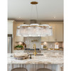 Metropolitan - N2288-732 - Eight Light Pendant - Brookstreet - Legacy Brass