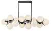 Metropolitan - N2087-860 - 14 Light Island Pendant - Vino - Dark Bronze