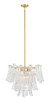 Metropolitan - N1997-732 - Nine Light Chandelier - Regent - Legacy Brass