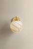 Mitzi - H989101-AGB - One Light Wall Sconce - Ambra - Aged Brass