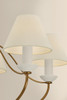 Mitzi - H1197805-PBR - Five Light Chandelier - Brinlea - Patina Brass