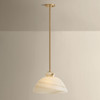 Mitzi - H1183701L-PBR - One Light Pendant - Dessi - Patina Brass