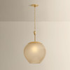 Mitzi - H1174701L-AGB - One Light Pendant - Gilda - Aged Brass