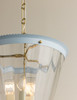 Mitzi - H1136703-AGB/SAO - Three Light Lantern - Lucretia - Aged Brass