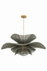 Mitzi - H1084701L-PBR - One Light Chandelier - Amanda - Patina Brass