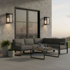 Generation Lighting - GLO1291CDL-TXB - Lantern - Audley - Textured Black