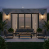 Generation Lighting - GLO1121C-TXB - Lantern - Luning - Textured Black