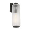 Generation Lighting - GLO1081TXB - One Light Outdoor Wall Lantern - Ronde - Textured Black