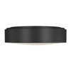 Generation Lighting - GLF1053MBK - Flush Mount - Albee - Midnight Black