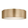 Generation Lighting - GLF1032SB - Flush Mount - Albee - Satin Brass