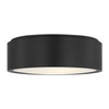 Generation Lighting - GLF1032MBK - Flush Mount - Albee - Midnight Black