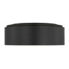 Generation Lighting - GLF1032MBK - Flush Mount - Albee - Midnight Black