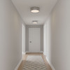 Generation Lighting - GLF1032BS - Flush Mount - Albee - Brushed Nickel