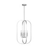 Generation Lighting - GLC1316BS - Six Light Chandelier - Loretto - Brushed Nickel