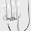 Generation Lighting - GLC1316BS - Six Light Chandelier - Loretto - Brushed Nickel