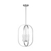 Generation Lighting - GLC1304BS - Four Light Chandelier - Loretto - Brushed Nickel