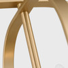 Generation Lighting - GLC1293SB - Three Light Chandelier - Loretto - Satin Brass