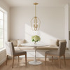 Generation Lighting - GLC1283SB - Three Light Chandelier - Kennan - Satin Brass