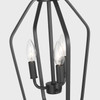 Generation Lighting - GLC1283MBK - Three Light Chandelier - Kennan - Midnight Black